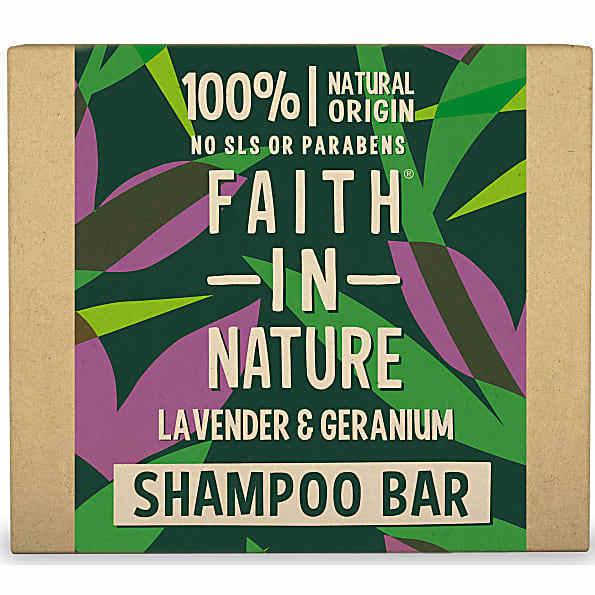 Lavendel & Geranium Shampoobar 85 G