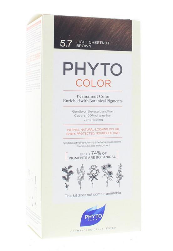 Phytocolor chatain clair marron 5.7 1st