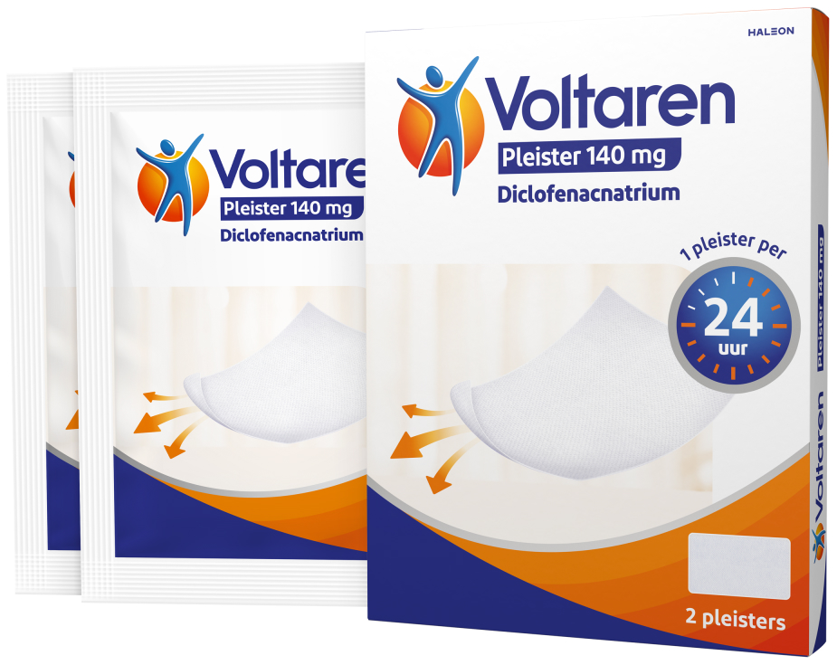 Pleister 140 mg Diclofenacnatrium 2st
