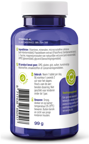 Vitakruid Multi Dag & Nacht Vrouw Sport 2x 90 Tabletten
