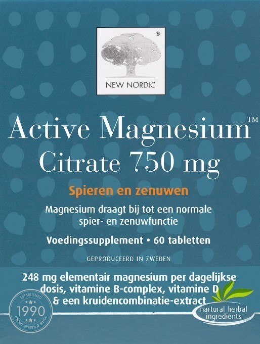 Magnesium Citrate 60 Tabletten