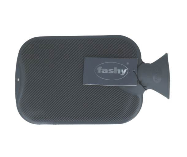 Warmwaterzak Enkelgeribbeld Antraciet ex