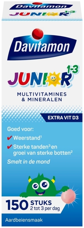 Junior 1-3 150 smelttabletten