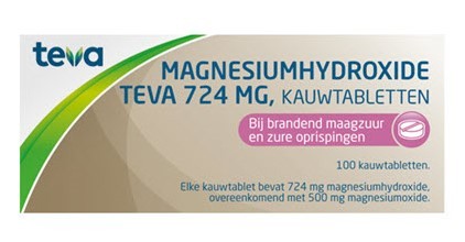 Magnesiumhydroxide 724 MG 100 Tabletten