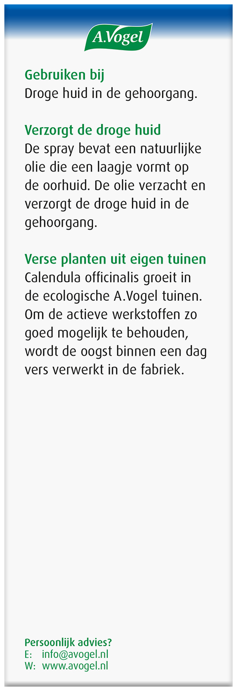 A.Vogel Oorspray Droge Huid 20ml