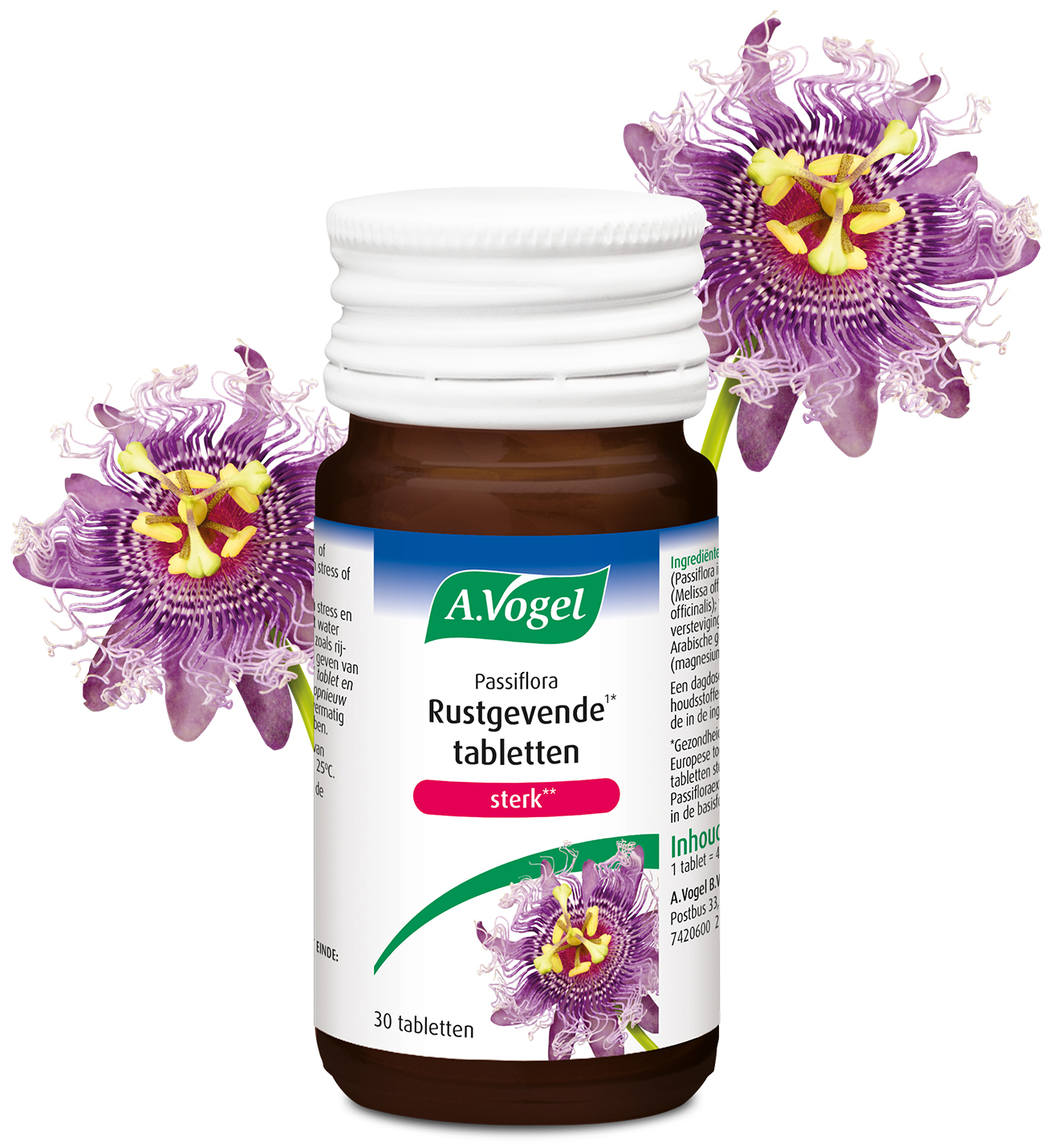 A.Vogel Passiflora Rustgevende sterk tabletten 30 Stuks