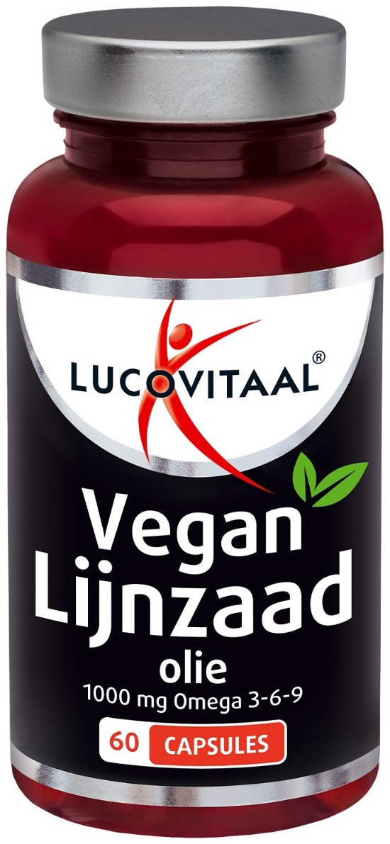 Lucovitaal Lijnzaad Olie Vegan 1000mg 60 capsules