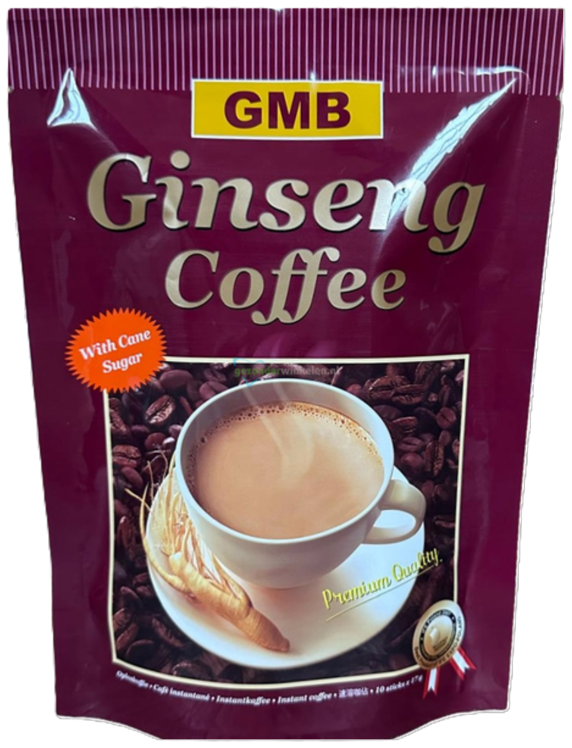 Ginseng Coffee Rietsuiker 10 Stuks