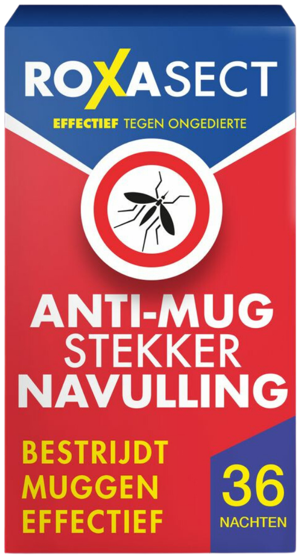 Roxasect Anti-Mug Stekker Navulling 1 stuk