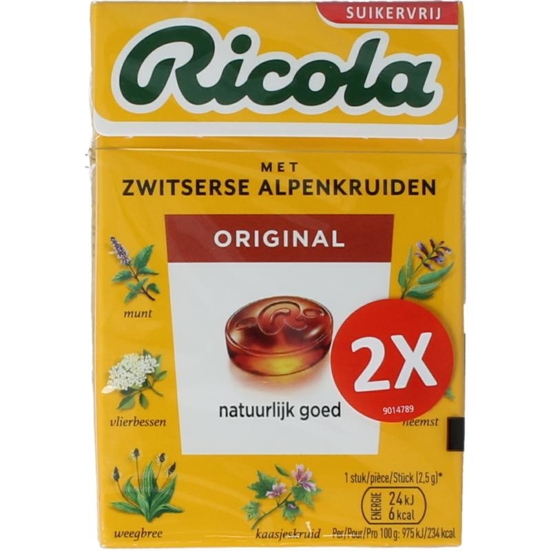 Original suikervrij duo pack 100g