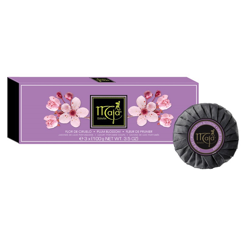Plum blossom soap round 3x100g