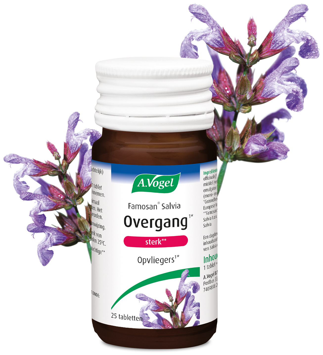 A.Vogel Famosan Overgang Salvia sterk tabletten 25 Stuks
