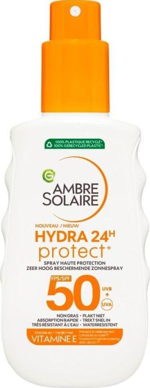 Ambre Solaire Hydraterende Zonnebrandspray SPF 50 150ML
