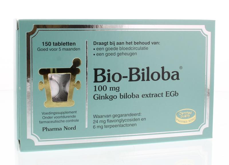 Bio biloba 150 tabletten