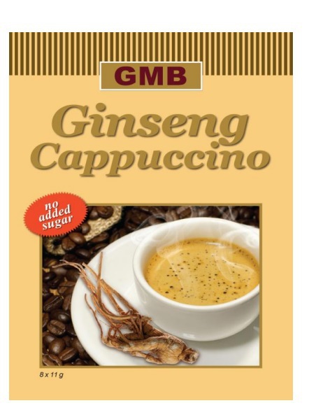 Ginseng cappuccino zonder toegevoegd suiker 8 zakjes