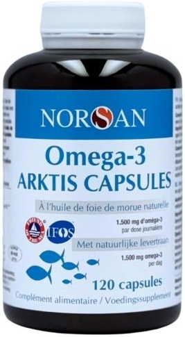 Norsan Omega-3 Arktis 120 Capsules