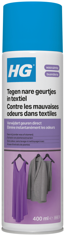 Tegen nare geurtjes textiel 400ml
