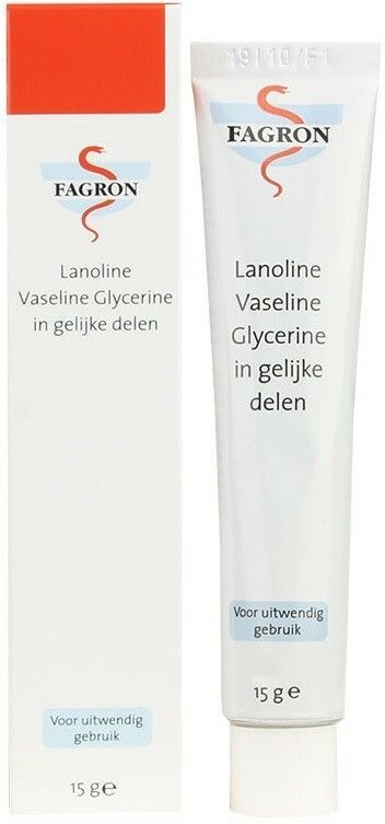Lanoline Vaseline Glycerine In Gelijke Delen 15 Gram