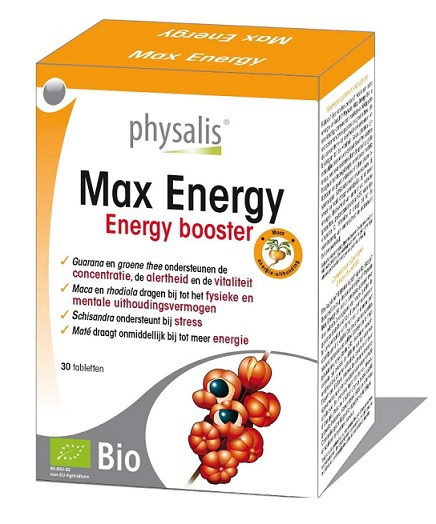 Max Energy Booster Bio 30 tabletten