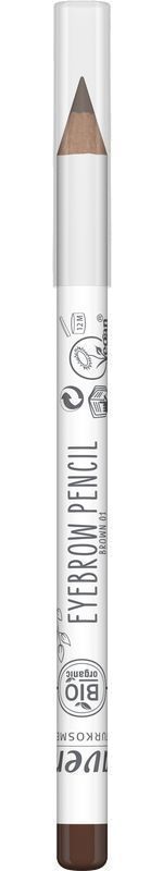 Eyebrow pencil/wenkbrauw potlood brown 1 1stuk