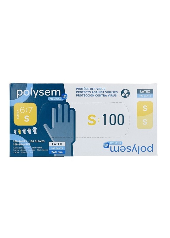 Latex Handschoenen S 100 Stuks