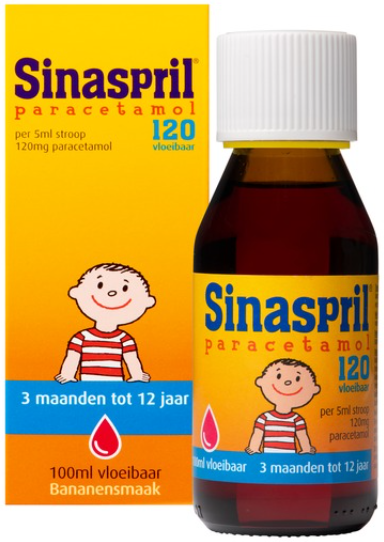 Paracetamol 120mg Vloeibaar 100ml