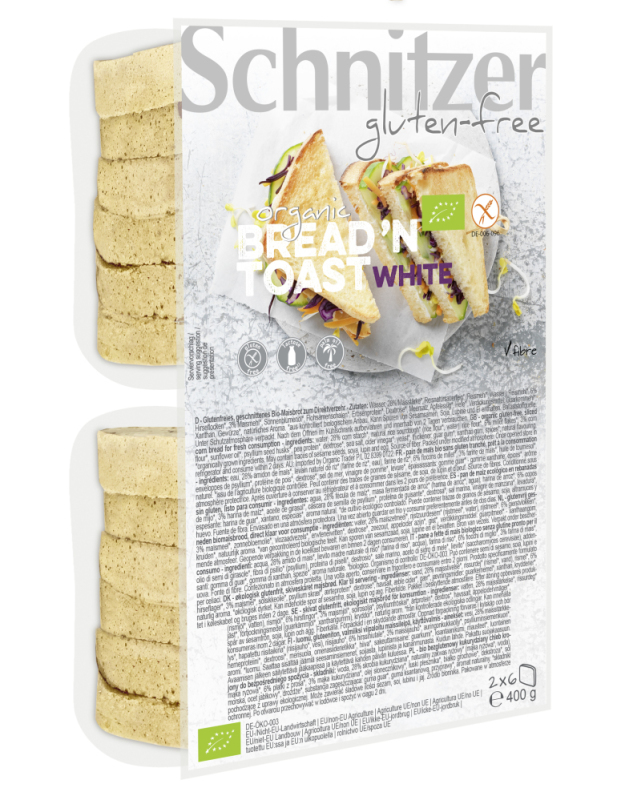 Bread n toast witbio 400G