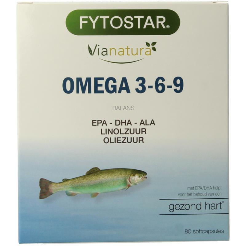 Vianatura Omega 3-6-9 80 capsules