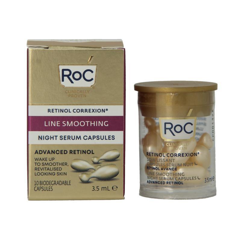 Retinol Correxion Line Smoothing Night Serum Capsules 10 Capsules