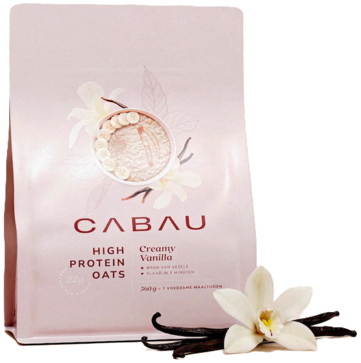 Cabau Lifestyle Protein Oats Vanilla 560 Gram