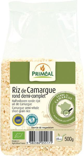 Priméal Primeal Halfvolkoren ronde rijst camargue 500g