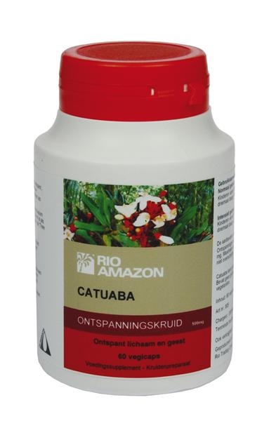 Catuaba ontspanningskruid maandverp 60cap