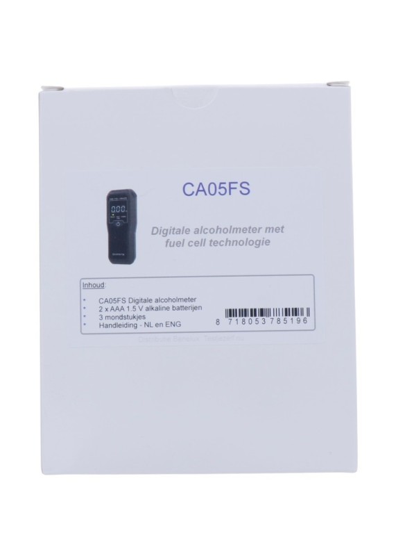 CA05FS Digitale Alcoholtester 1 Stuk