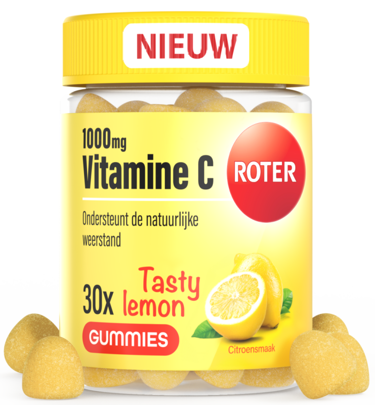 Vitamine C 1000mg Tasty Lemon 30 gummies