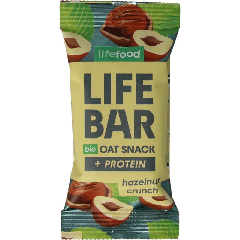 Lifebar Oat Snack Hazelnut Crunch 40 Gram