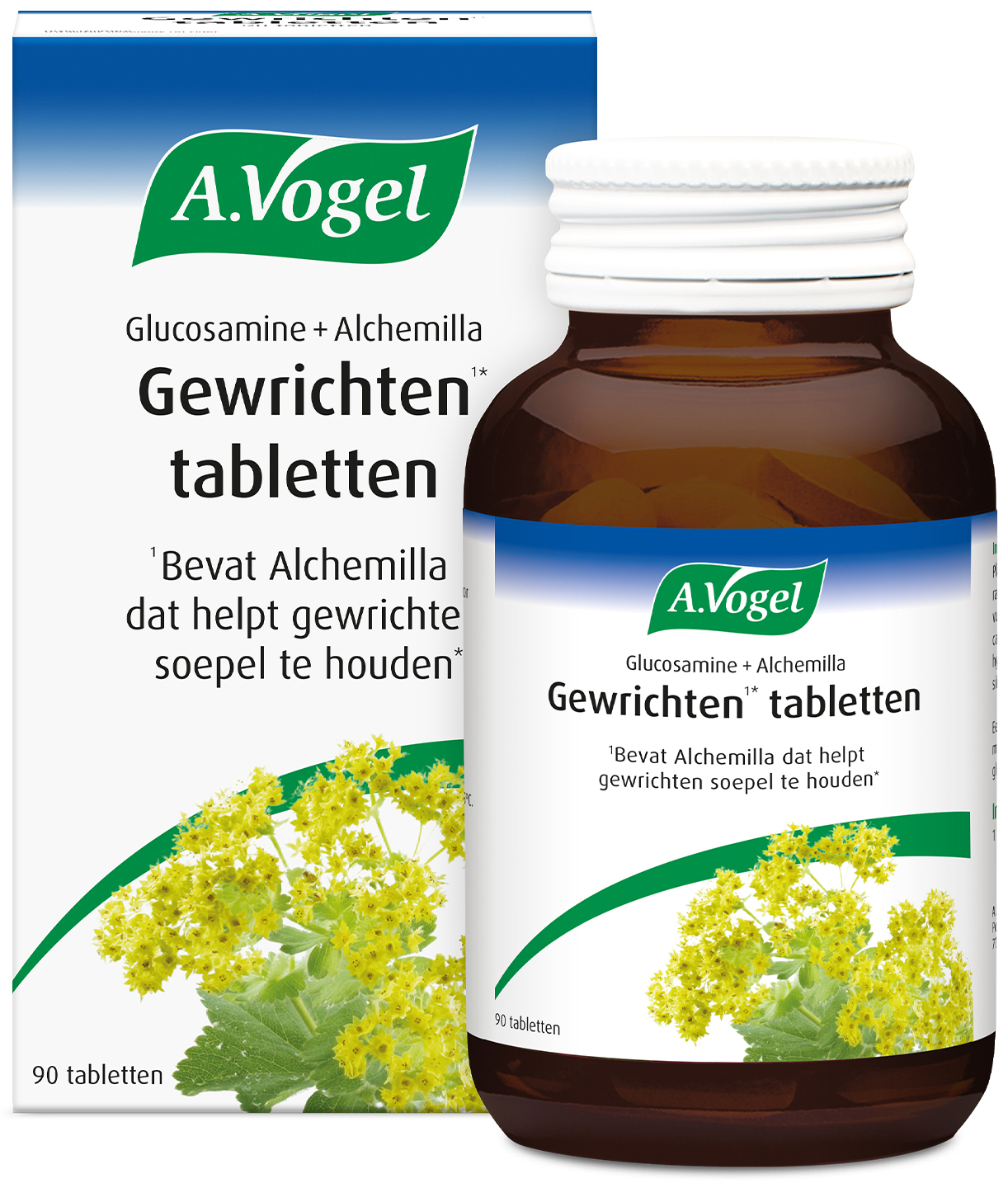 A.Vogel Alchemilla Glucosamine + Alchemilla tabletten 90 Stuks