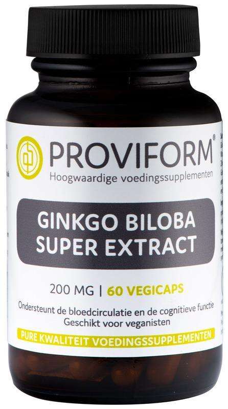 Ginkgo biloba super extract 200mg 60vc
