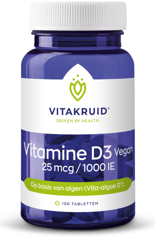 Vitakruid Vitamine D3 Vegan 120tb