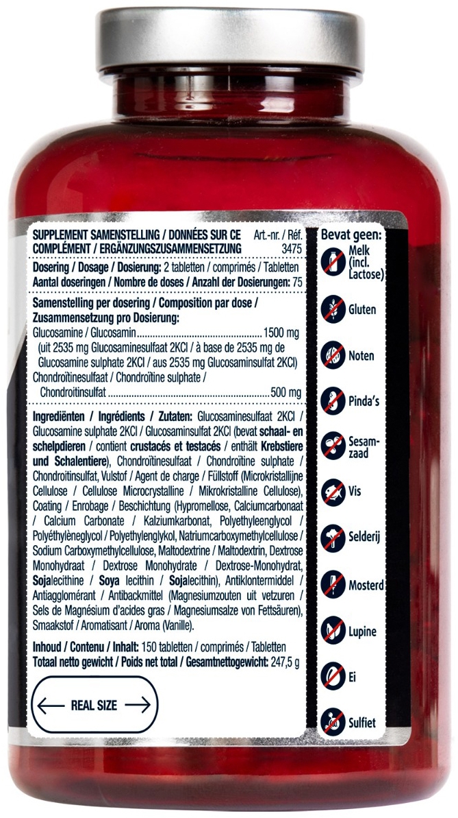 Lucovitaal Glucosamine Chondroïtine 150 tabletten