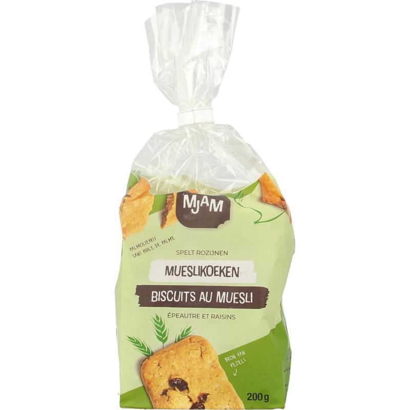 Mueslikoek Spelt Bio 200 Gram