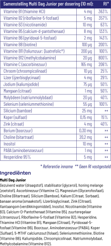 Vitakruid Multi Dag Junior 300ml