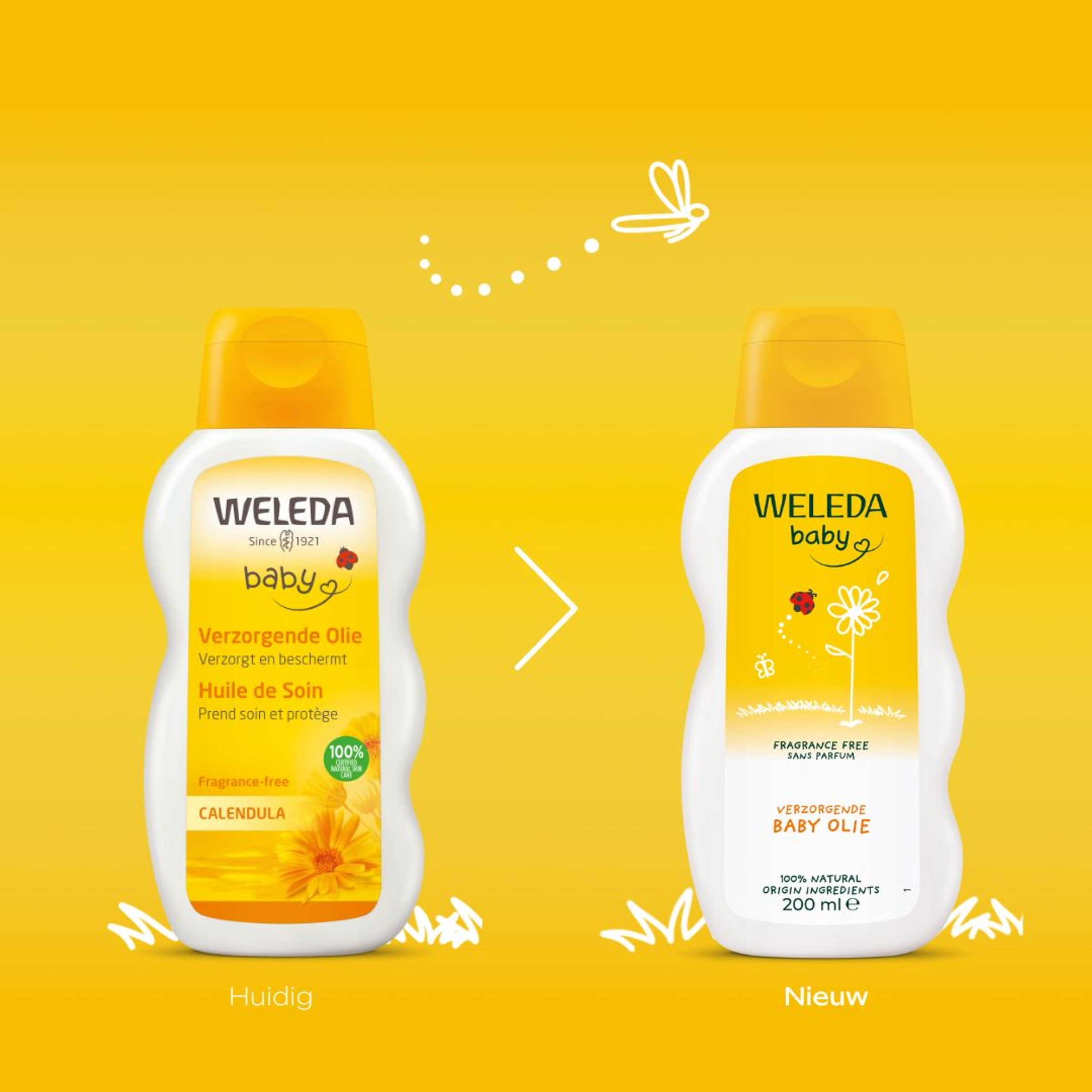Weleda Calendula Baby Verzorgende Olie 200ml