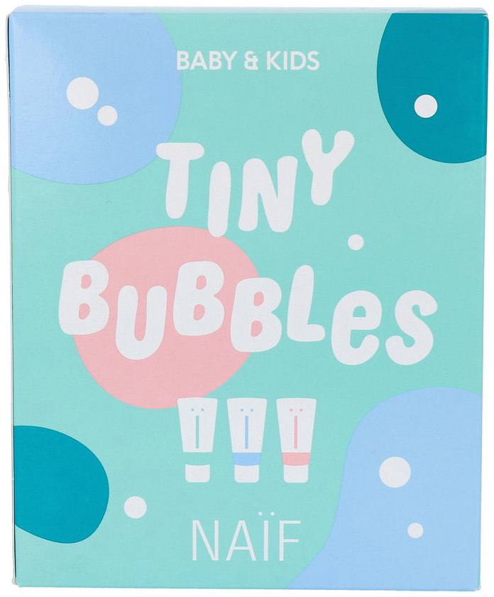 Naïf Baby & Kids Geschenkset Tiny Bubbels Essentials 1 stuk
