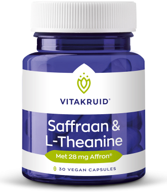 Vitakruid Saffraan & L-Theanine 30 capsules