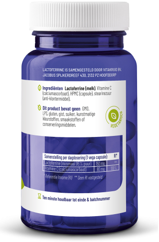Vitakruid Lactoferrine 150 MG 60 Vega Capsules