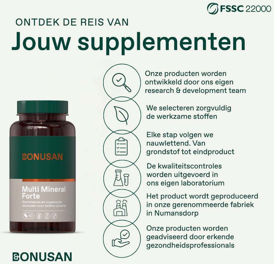 Bonusan Multi Mineral Forte 60 Tabletten