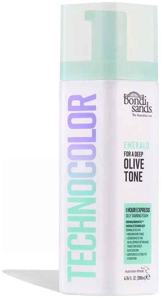 Bondi Sands Technocolor Zelfbruiner Schuim Body Emerald 200 ml