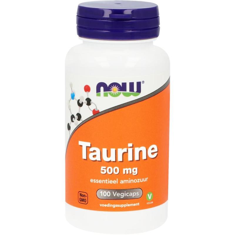Taurine 500mg 100 capsules