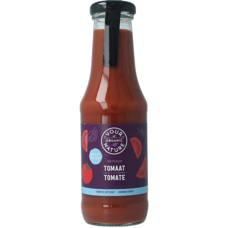 Your Organic Nature Tomatenketchup ongezouten bio 325ml