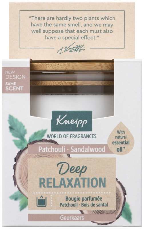 Geurkaars Sandelwood Patchouli  1 Stuk